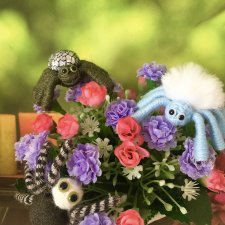 Интерьер с паучками. Тем, кто обожает многолапиков