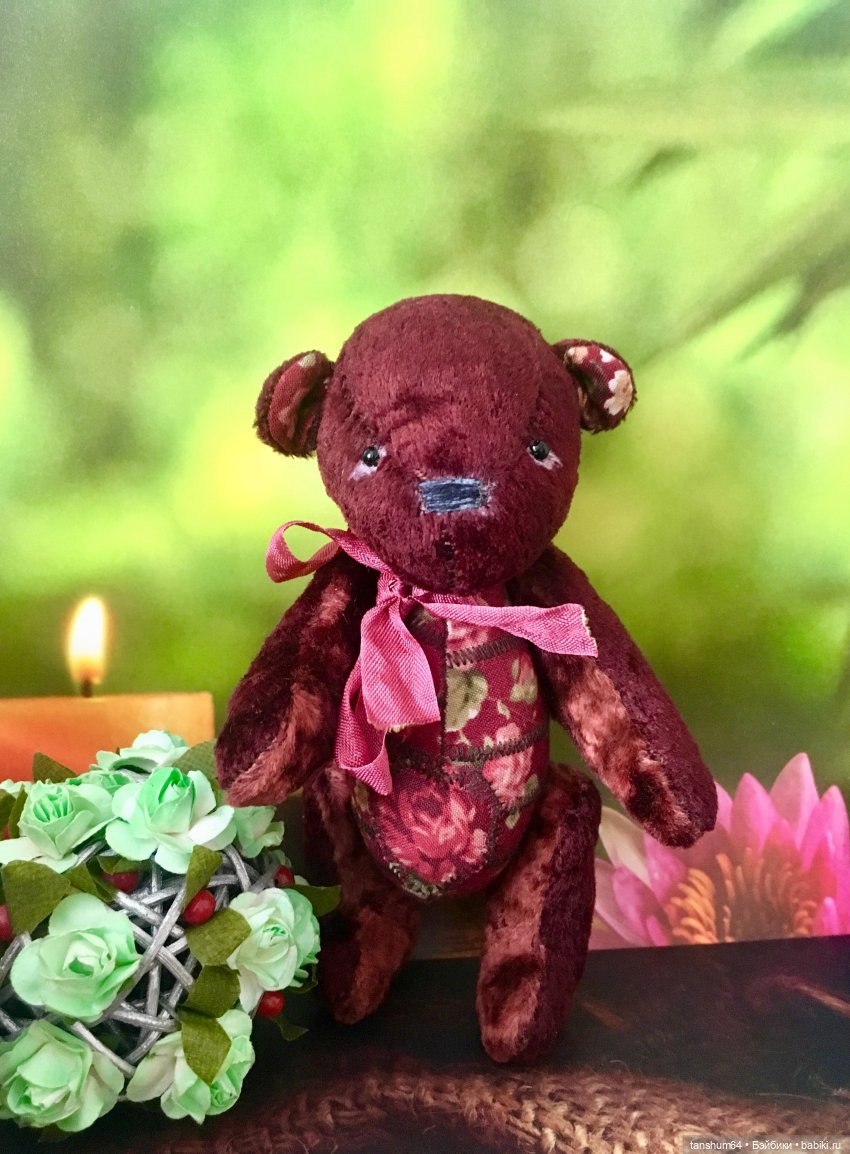 Мишка-медведь Клюковка — Авторские мишки Тедди и друзья: фото (фото 6)