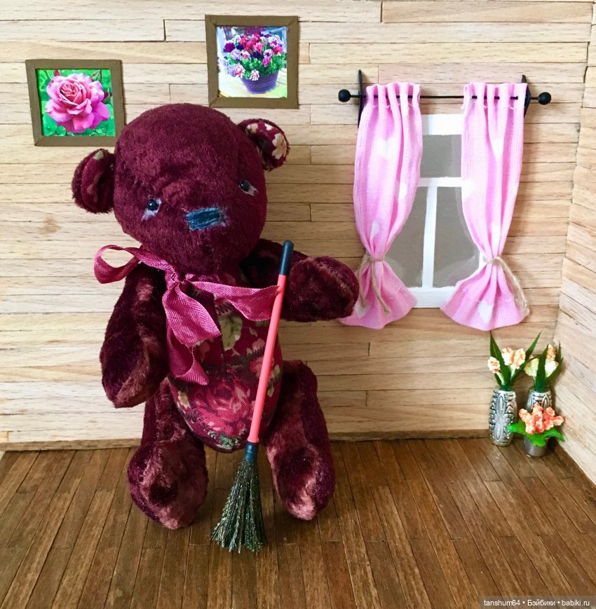 Мишка-медведь Клюковка — Авторские мишки Тедди и друзья: фото (фото 2)