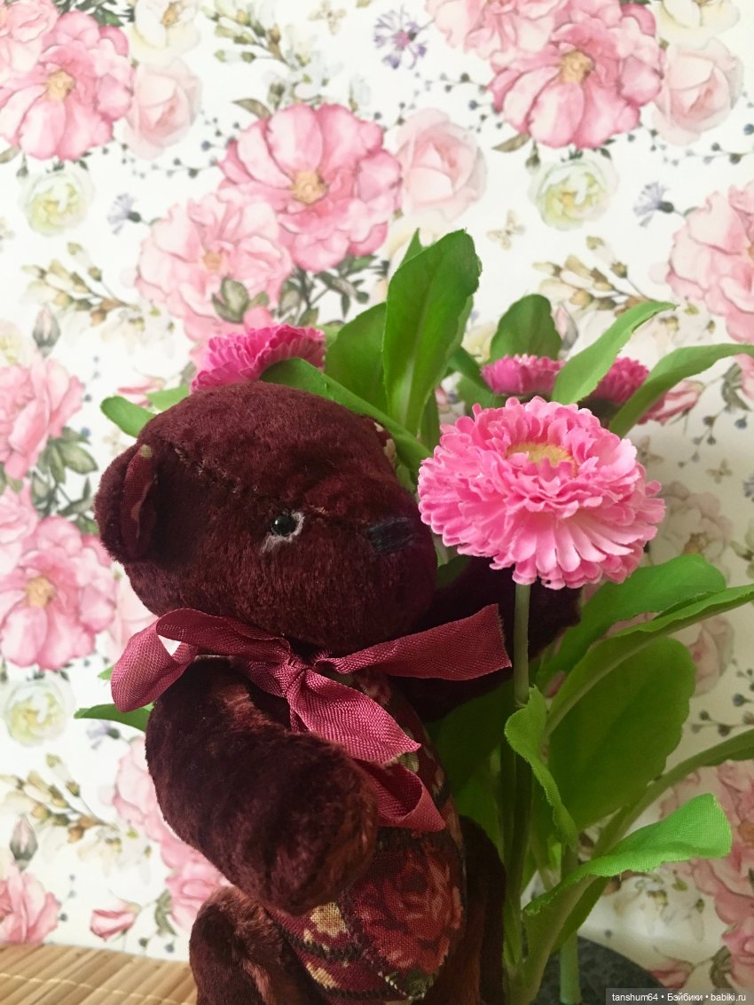 Мишка-медведь Клюковка — Авторские мишки Тедди и друзья: фото (фото 5)