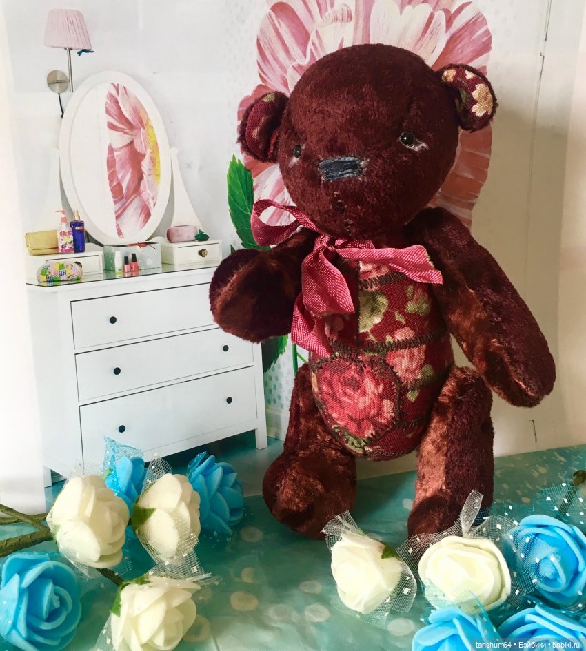Мишка-медведь Клюковка — Авторские мишки Тедди и друзья: фото (фото 7)
