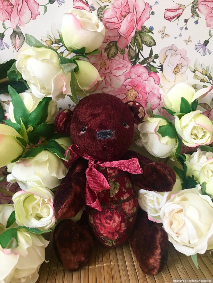 Мишка-медведь Клюковка — Авторские мишки Тедди и друзья: фото (фото 8)
