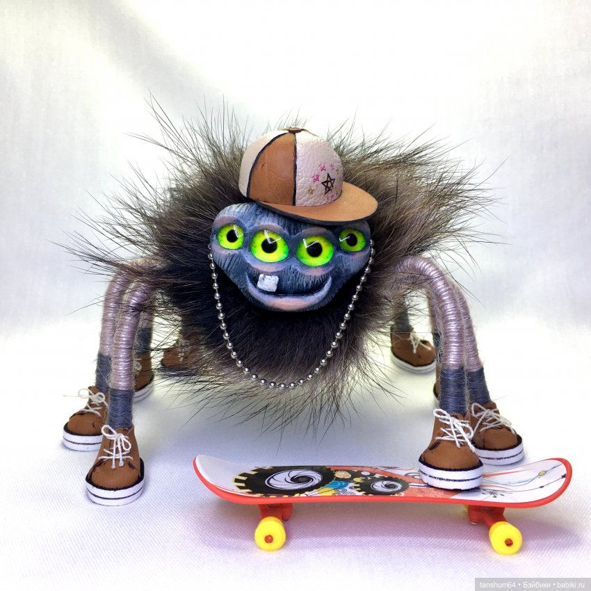 Скейтер-тинейджер паук Толик (фото 2)