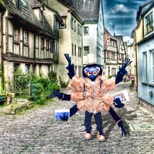 Самюэль-супермодель или весенний "Паукодом"