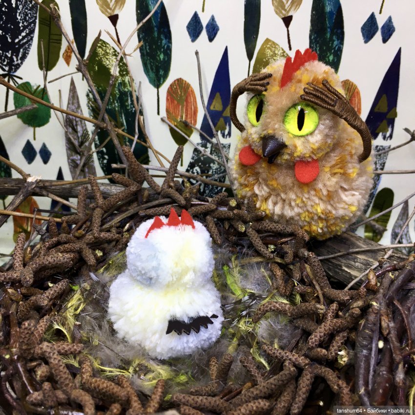 Курица-ждун или пушистый привет из "Паукодома" (фото 8)