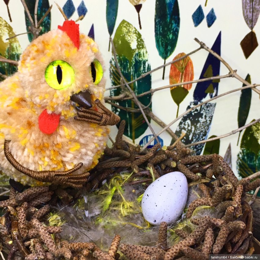 Курица-ждун или пушистый привет из "Паукодома" (фото 4)
