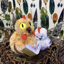 Курица-ждун или пушистый привет из "Паукодома"