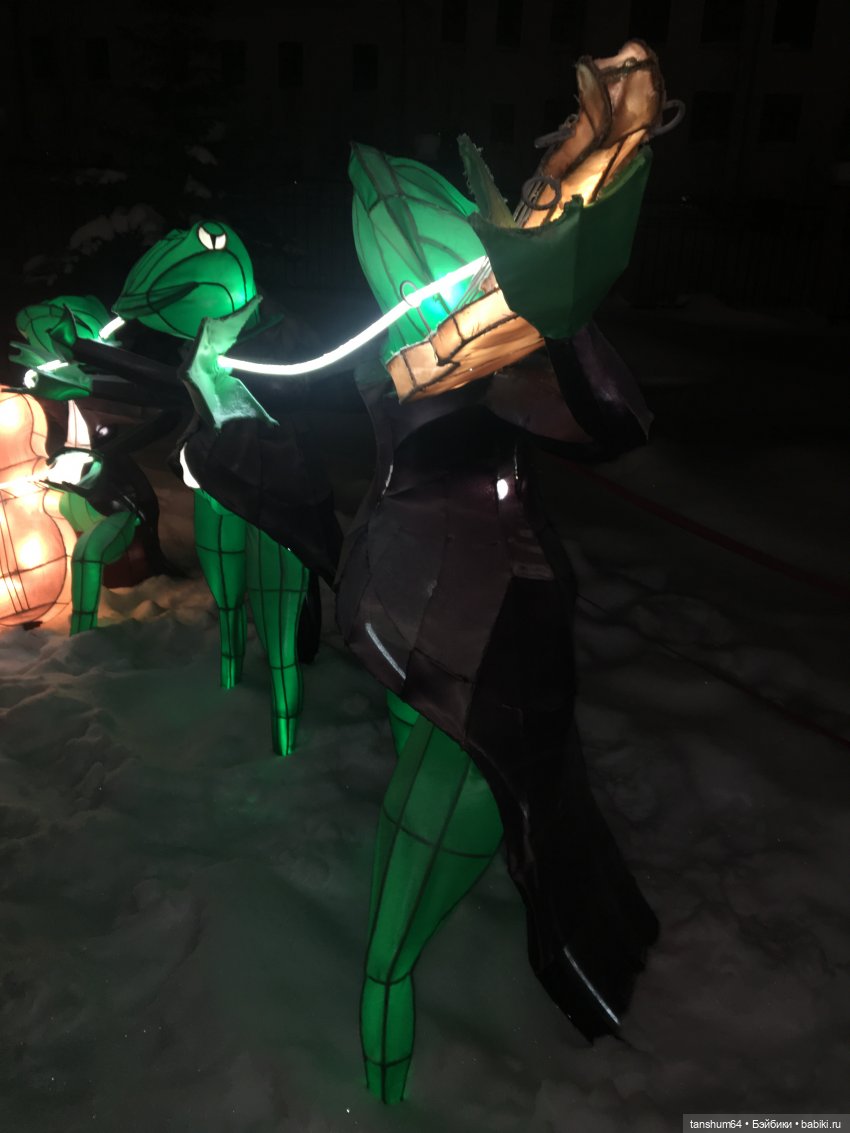 В стране волшебных фонарей или сказка среди зимы