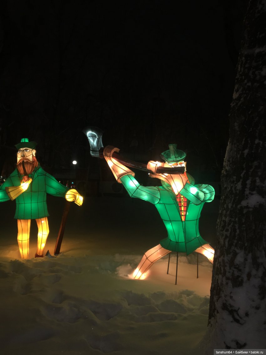 В стране волшебных фонарей или сказка среди зимы