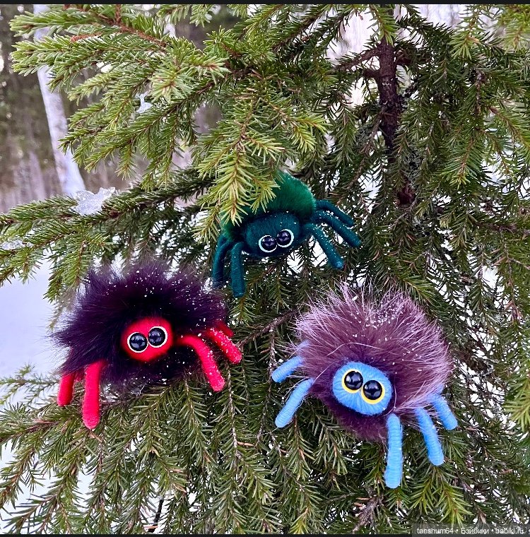 Зимняя прогулка или как паучки в лес убежали | Бэйбики Зимняя прогулка или как паучки в лес убежали (фото 2)