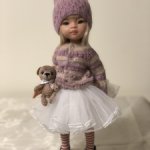 Нежный комплект  для паолочки