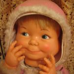 Три настроения одной куклы. Антикварная кукла 1967 года