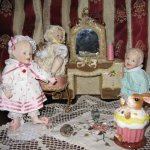 Миниатюра, куклы из фарфора от Эштона Дрейка