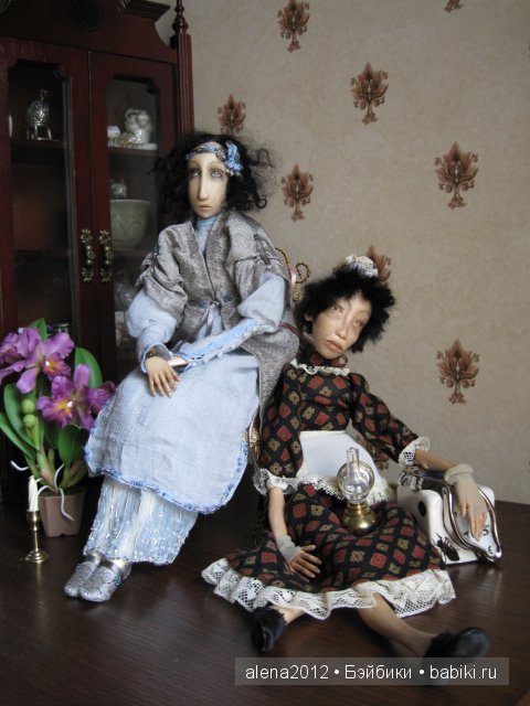 Поиграем в декаданс, деревянные авторские куклы Юлии Ральниковой (фото 8)