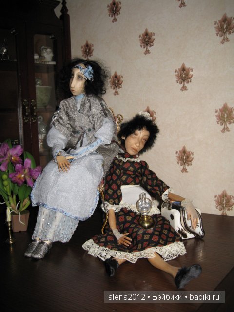 Поиграем в декаданс, деревянные авторские куклы Юлии Ральниковой (фото 6)