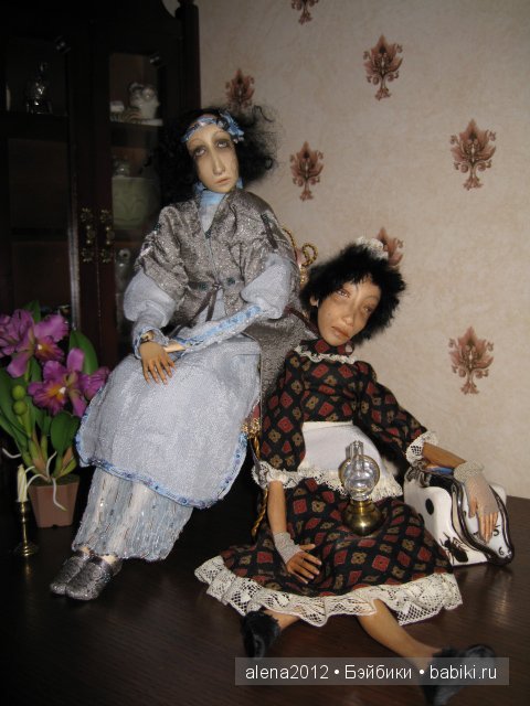 Поиграем в декаданс, деревянные авторские куклы Юлии Ральниковой (фото 9)