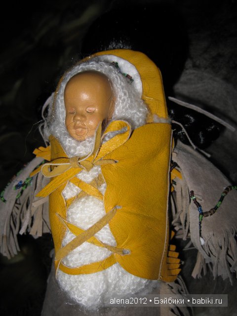 Тайпа (Taipa), жена вождя, деревянная кукла Роберта Райкерса (Robert Raikes)