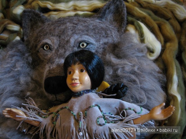 Тайпа (Taipa), жена вождя, деревянная кукла Роберта Райкерса (Robert Raikes) (фото 4)