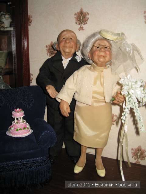 Золотая свадьба. Annie Wahl, Richard Simmons