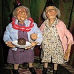 Старушки - веселушки от Annie Wahl, Richard Simmons. Или как  бессовестно изменить авторскую куклу и не расстроиться...