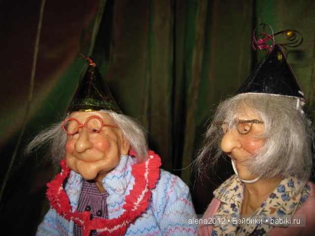 Старушки - веселушки от Annie Wahl, Richard Simmons. Или как бессовестно изменить авторскую куклу и не расстроиться (фото 5)