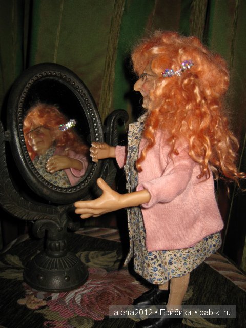 Старушки - веселушки от Annie Wahl, Richard Simmons. Или как бессовестно изменить авторскую куклу и не расстроиться