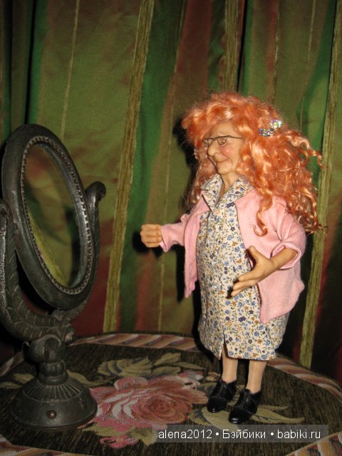 Старушки - веселушки от Annie Wahl, Richard Simmons. Или как бессовестно изменить авторскую куклу и не расстроиться