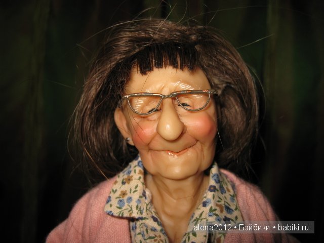 Старушки - веселушки от Annie Wahl, Richard Simmons. Или как бессовестно изменить авторскую куклу и не расстроиться