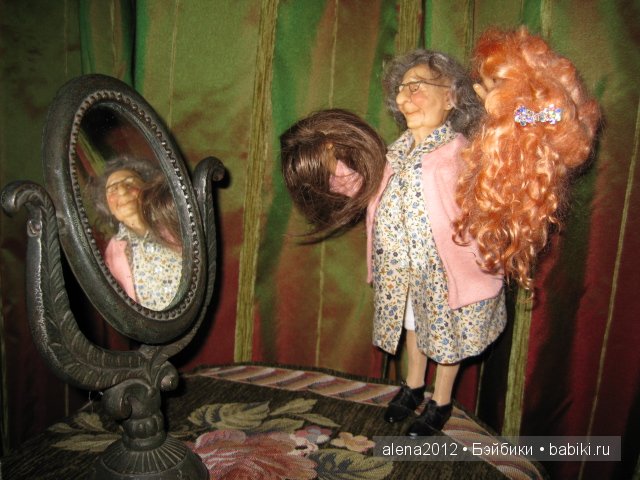 Старушки - веселушки от Annie Wahl, Richard Simmons. Или как бессовестно изменить авторскую куклу и не расстроиться