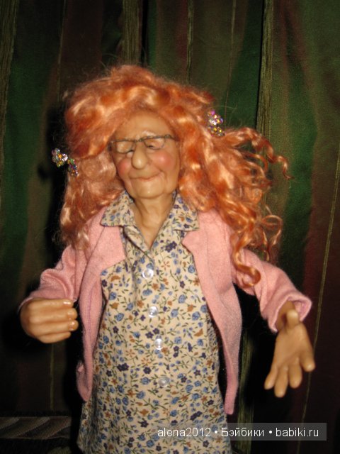 Старушки - веселушки от Annie Wahl, Richard Simmons. Или как бессовестно изменить авторскую куклу и не расстроиться