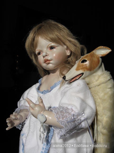 Девочка с собакой или собака с девочкой. Charming Марты Пинейро, Martha Pineiro со свом другом