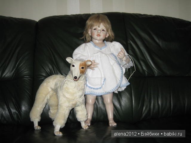 Девочка с собакой или собака с девочкой. Charming Марты Пинейро, Martha Pineiro со свом другом (фото 5)