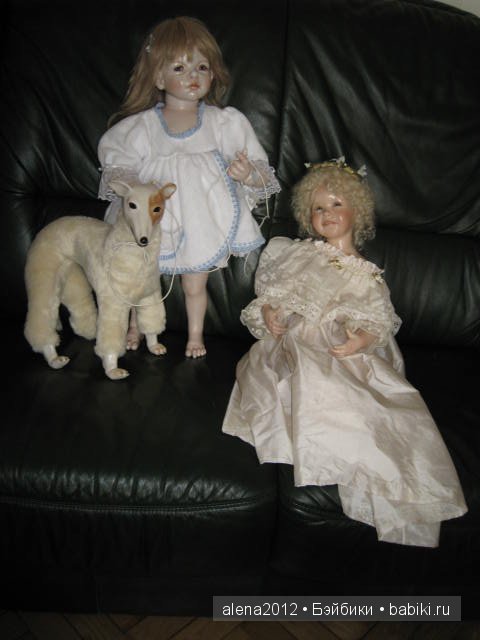 Девочка с собакой или собака с девочкой. Charming Марты Пинейро, Martha Pineiro со свом другом