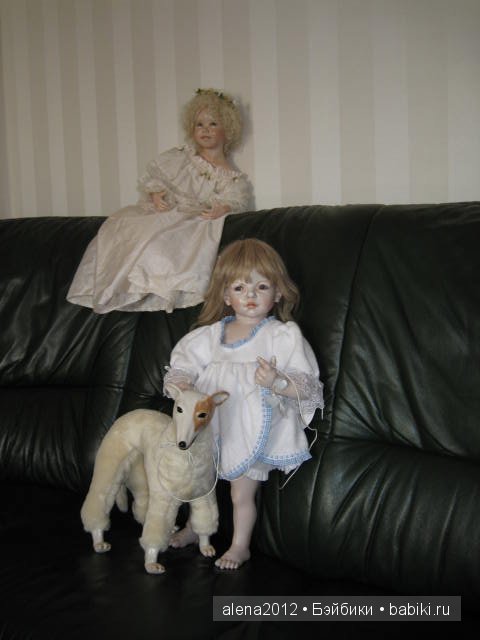 Девочка с собакой или собака с девочкой. Charming Марты Пинейро, Martha Pineiro со свом другом