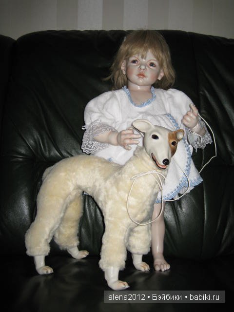 Девочка с собакой или собака с девочкой. Charming Марты Пинейро, Martha Pineiro со свом другом (фото 7)