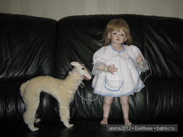 Девочка с собакой или собака с девочкой. Charming Марты Пинейро, Martha Pineiro со свом другом (фото 4)