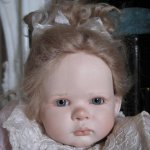 Bobblechen от Ruth Treffeisen, фарфоровая малышка