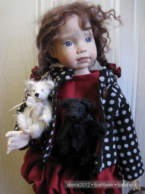 Уникальная деревянная кукла от Angela Sutter