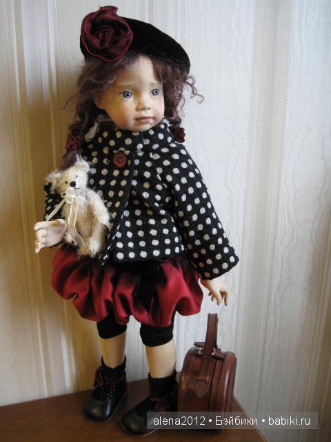 Уникальная деревянная кукла от Angela Sutter