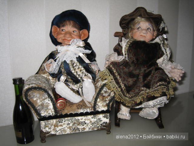 Как дедушка обманывал бабушку. Итальянские страсти кукол фабрики Saba