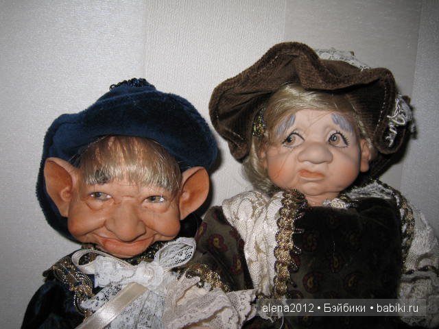 Как дедушка обманывал бабушку. Итальянские страсти кукол фабрики Saba