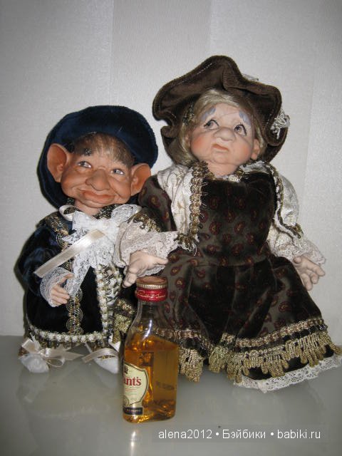 Как дедушка обманывал бабушку. Итальянские страсти кукол фабрики Saba