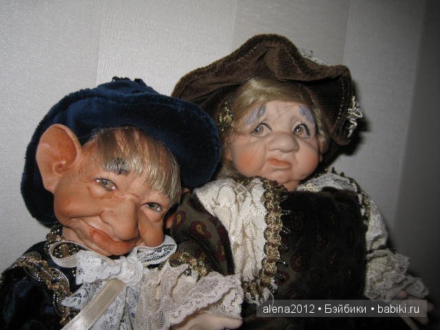 Как дедушка обманывал бабушку. Итальянские страсти кукол фабрики Saba