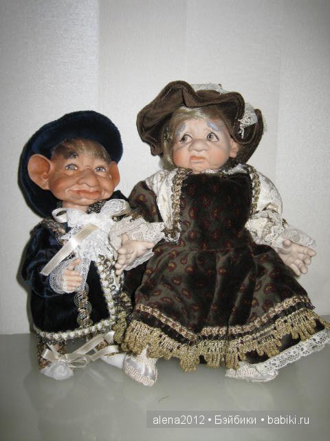 Как дедушка обманывал бабушку. Итальянские страсти кукол фабрики Saba