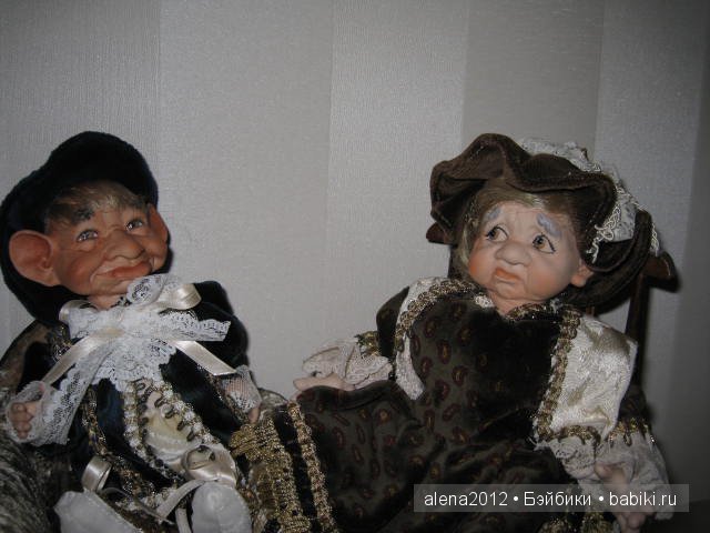 Как дедушка обманывал бабушку. Итальянские страсти кукол фабрики Saba