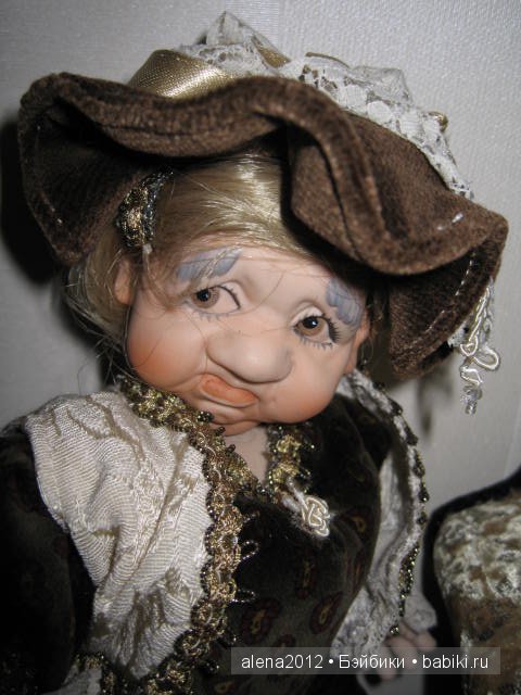 Как дедушка обманывал бабушку. Итальянские страсти кукол фабрики Saba