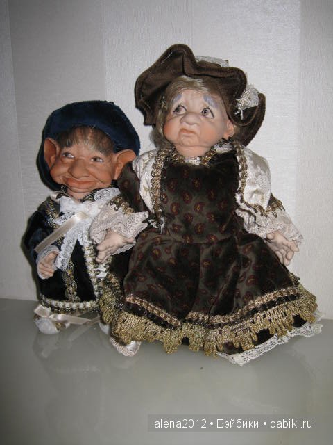 Как дедушка обманывал бабушку. Итальянские страсти кукол фабрики Saba