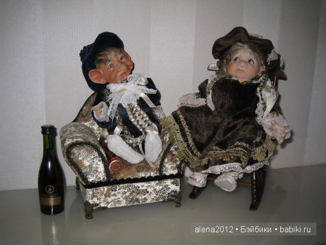 Как дедушка обманывал бабушку. Итальянские страсти кукол фабрики Saba