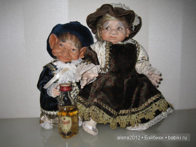 Как дедушка обманывал бабушку. Итальянские страсти кукол фабрики Saba