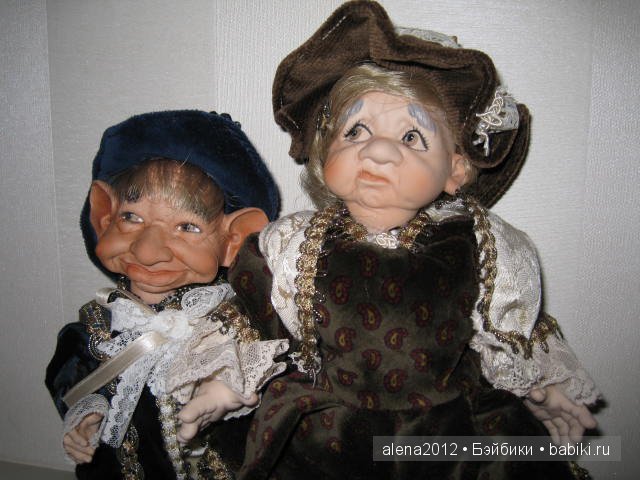 Как дедушка обманывал бабушку. Итальянские страсти кукол фабрики Saba